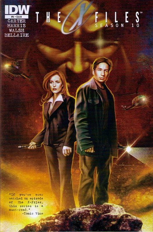 Cover of X-Files Season 10 #5. One of 250,000 Vintage American Comics on sale from Krypton!
