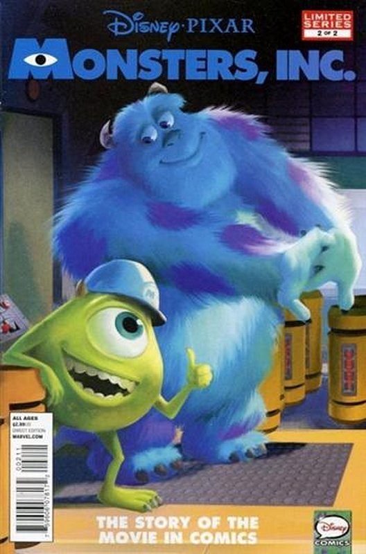 Cover of Monsters Inc (2013 Ltd) #2. One of 250,000 Vintage American Comics on sale from Krypton!