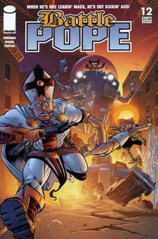 Cover of Battle Pope (Image Vol 1) #12. One of 250,000 Vintage American Comics on sale from Krypton!