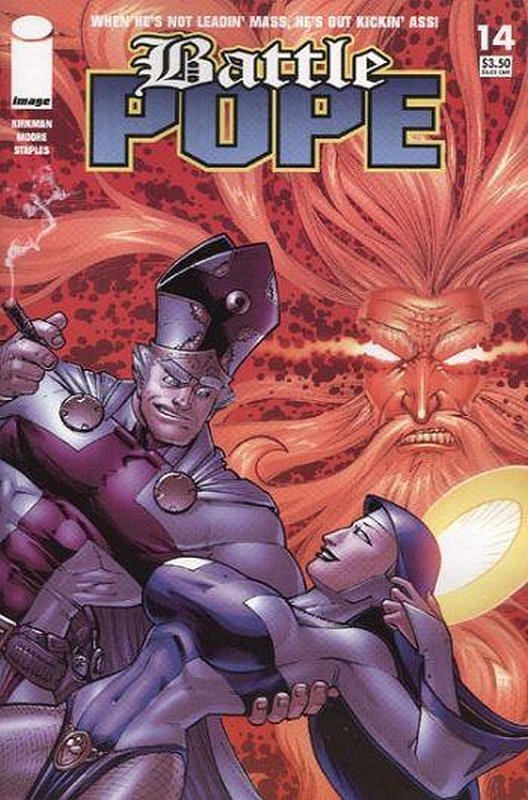 Cover of Battle Pope (Image Vol 1) #14. One of 250,000 Vintage American Comics on sale from Krypton!