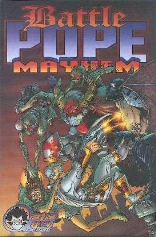 Cover of Battle Pope Mayhem (2001 Ltd) #1. One of 250,000 Vintage American Comics on sale from Krypton!