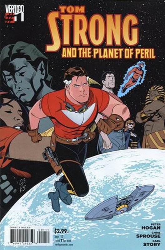 Cover of Tom Strong & The Planet of Peril (2013 Ltd) #1. One of 250,000 Vintage American Comics on sale from Krypton!