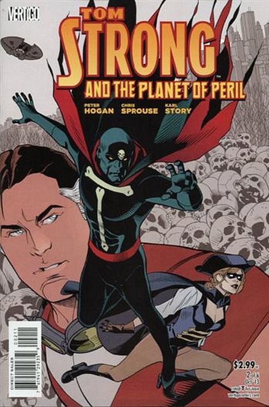 Cover of Tom Strong & The Planet of Peril (2013 Ltd) #2. One of 250,000 Vintage American Comics on sale from Krypton!
