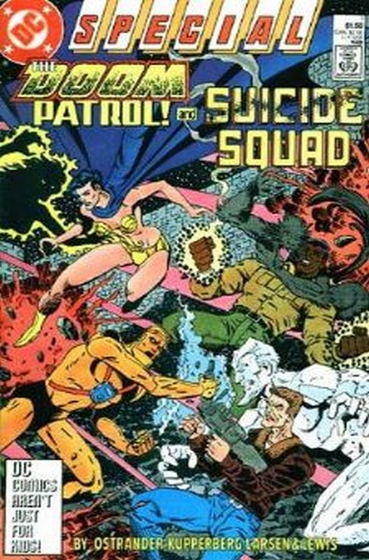 Cover of Doom Patrol & Suicide Squad Special #1. One of 250,000 Vintage American Comics on sale from Krypton!