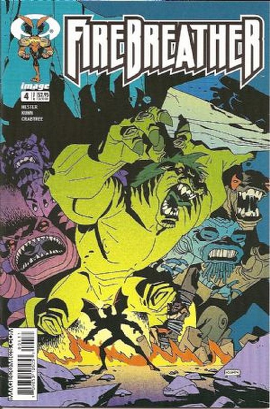 Cover of Firebreather (2003 Ltd) #4. One of 250,000 Vintage American Comics on sale from Krypton!