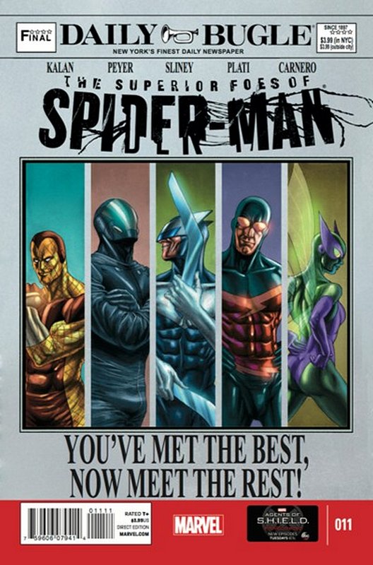 Cover of Superior Foes of Spider-Man (Vol 1) #11. One of 250,000 Vintage American Comics on sale from Krypton!