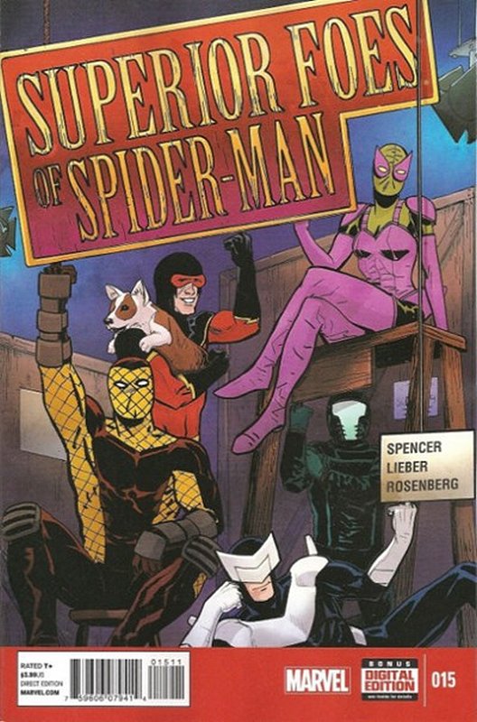 Cover of Superior Foes of Spider-Man (Vol 1) #15. One of 250,000 Vintage American Comics on sale from Krypton!