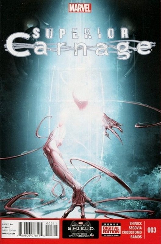 Cover of Superior Carnage (2013 Ltd) #3. One of 250,000 Vintage American Comics on sale from Krypton!