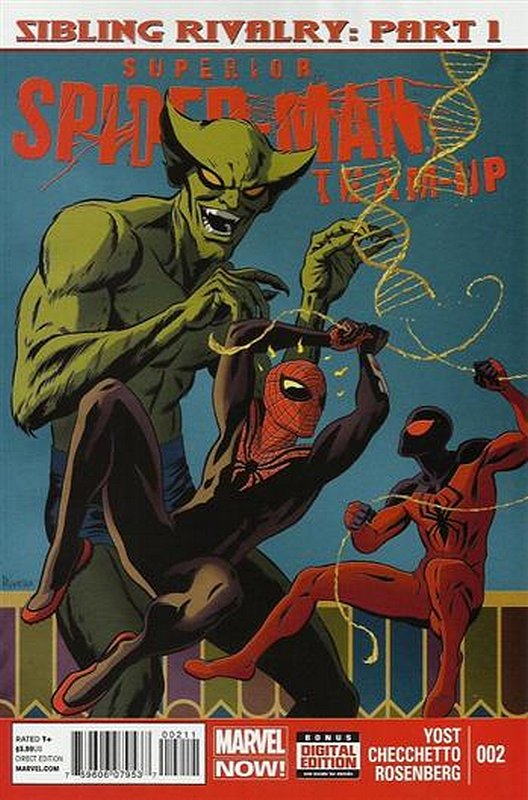 Cover of Superior Spider-Man: Team up (Vol 1) #2. One of 250,000 Vintage American Comics on sale from Krypton!