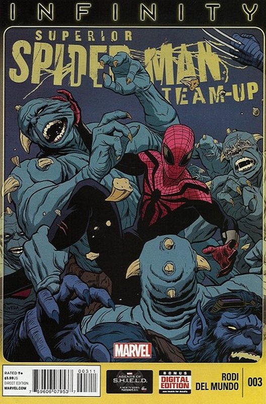 Cover of Superior Spider-Man: Team up (Vol 1) #3. One of 250,000 Vintage American Comics on sale from Krypton!