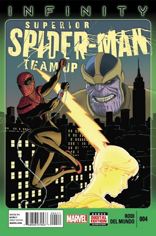 Cover of Superior Spider-Man: Team up (Vol 1) #4. One of 250,000 Vintage American Comics on sale from Krypton!