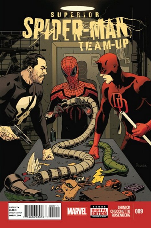 Cover of Superior Spider-Man: Team up (Vol 1) #9. One of 250,000 Vintage American Comics on sale from Krypton!