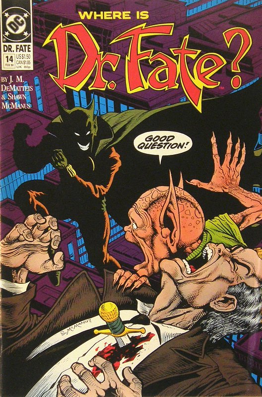 Cover of Doctor Fate (Vol 1) #14. One of 250,000 Vintage American Comics on sale from Krypton!