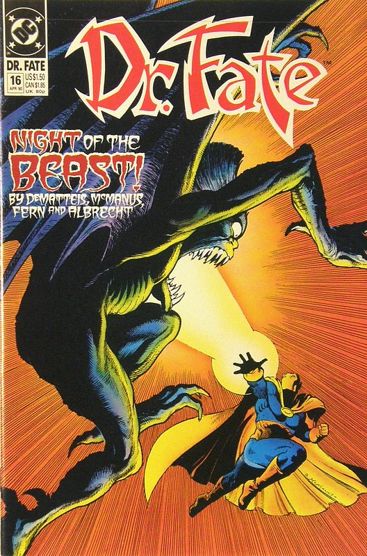 Cover of Doctor Fate (Vol 1) #16. One of 250,000 Vintage American Comics on sale from Krypton!