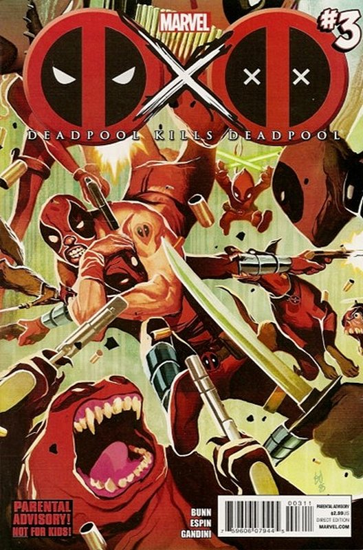 Cover of Deadpool: Kills Deadpool (2013 Ltd) #3. One of 250,000 Vintage American Comics on sale from Krypton!