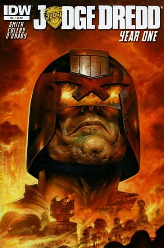 Cover of Judge Dredd: Year One (2013 Ltd) #4. One of 250,000 Vintage American Comics on sale from Krypton!