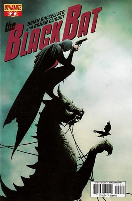 Cover of Black Bat (Dynamite Vol 1) #2. One of 250,000 Vintage American Comics on sale from Krypton!