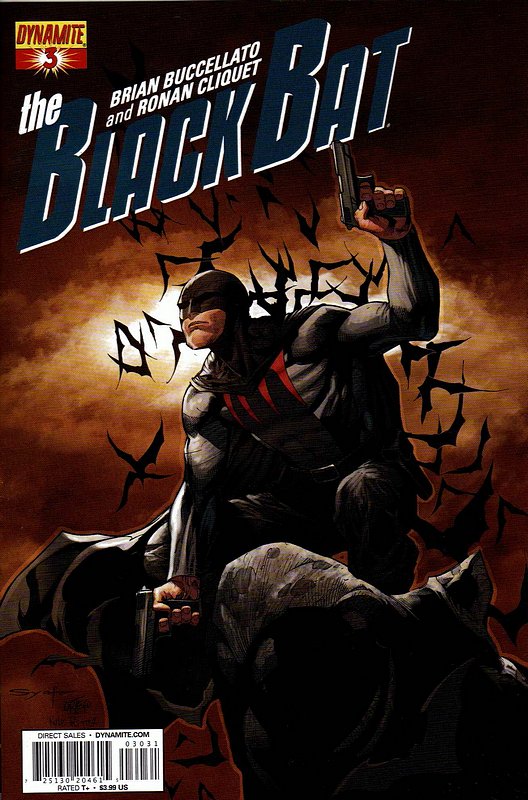 Cover of Black Bat (Dynamite Vol 1) #3. One of 250,000 Vintage American Comics on sale from Krypton!