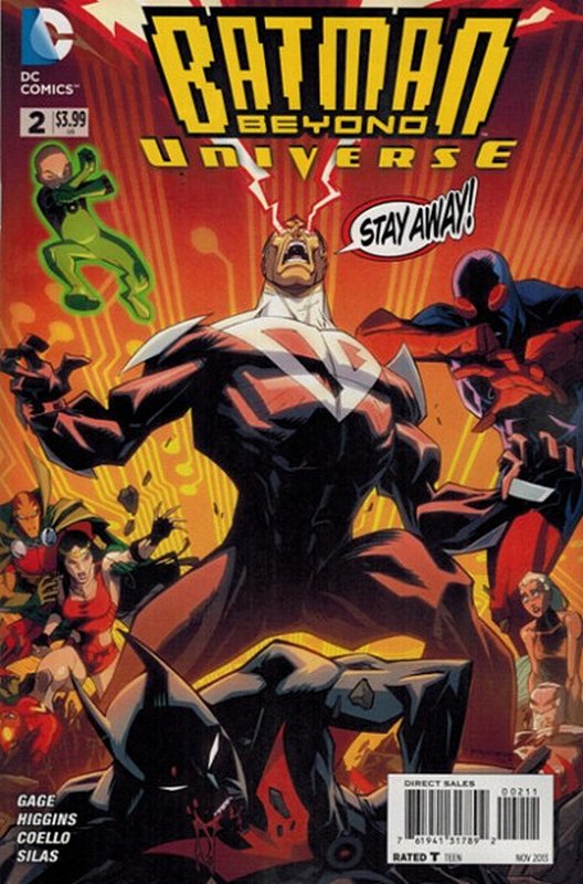 Cover of Batman Beyond: Universe (Vol 1) #2. One of 250,000 Vintage American Comics on sale from Krypton!