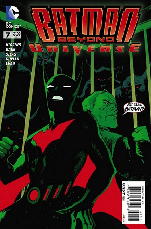 Cover of Batman Beyond: Universe (Vol 1) #7. One of 250,000 Vintage American Comics on sale from Krypton!