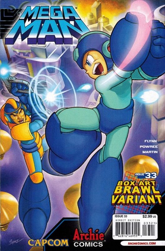 Cover of Mega Man (Archie Vol 1) #33. One of 250,000 Vintage American Comics on sale from Krypton!