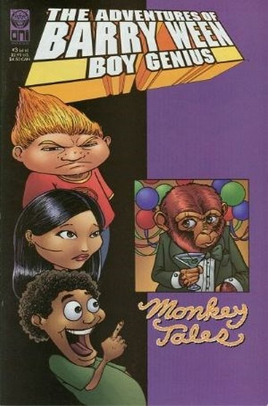 Cover of Barry Ween: Boy Genius - Monkey Tales (2001 Ltd) #3. One of 250,000 Vintage American Comics on sale from Krypton!