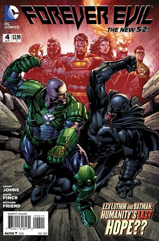 Cover of Forever Evil (2013 Ltd) #4. One of 250,000 Vintage American Comics on sale from Krypton!