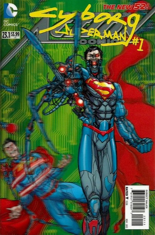 Cover of Action Comics (#23) (2013 Villains Month Ltd) #1. One of 250,000 Vintage American Comics on sale from Krypton!