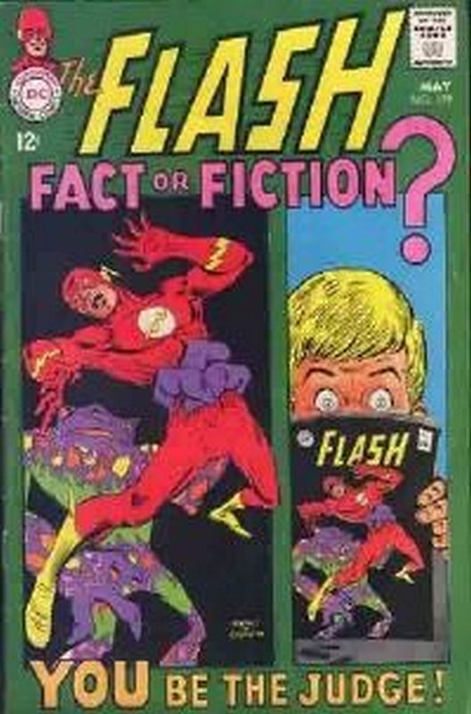 Cover of Flash (Vol 1) #179. One of 250,000 Vintage American Comics on sale from Krypton!