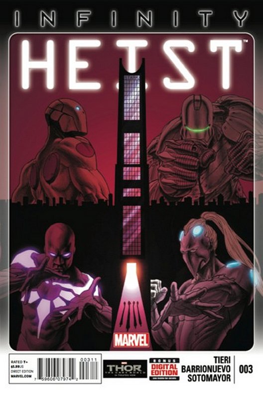 Cover of Infinity Heist (2013 Ltd) #3. One of 250,000 Vintage American Comics on sale from Krypton!