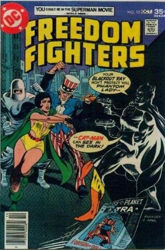 Cover of Freedom Fighters (Vol 1) #10. One of 250,000 Vintage American Comics on sale from Krypton!