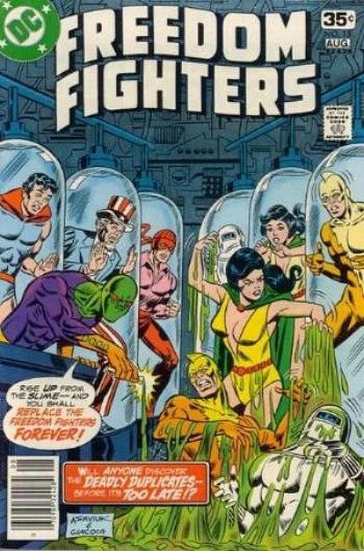 Cover of Freedom Fighters (Vol 1) #15. One of 250,000 Vintage American Comics on sale from Krypton!