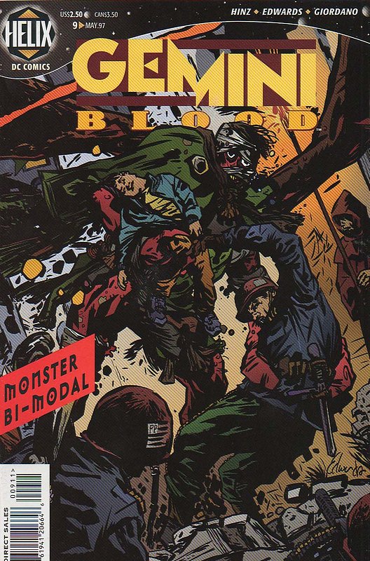 Cover of Gemini Blood (Vol 1) #9. One of 250,000 Vintage American Comics on sale from Krypton!