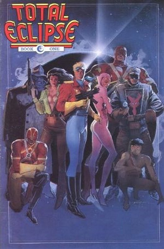 Cover of Total Eclipse (1988 Ltd) #1. One of 250,000 Vintage American Comics on sale from Krypton!