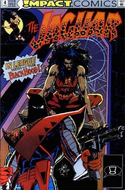 Cover of Jaguar (Impact) (Vol 1) #4. One of 250,000 Vintage American Comics on sale from Krypton!