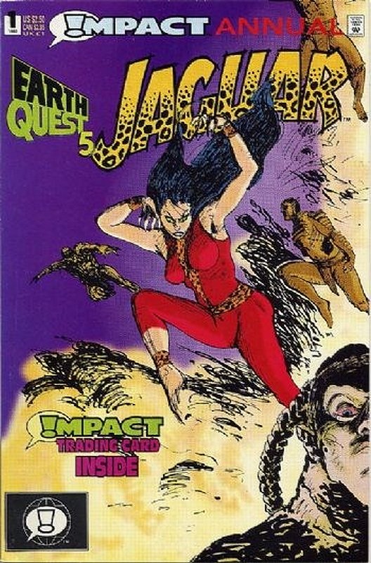 Cover of Jaguar Annual (Vol 1) (Impact) #1. One of 250,000 Vintage American Comics on sale from Krypton!
