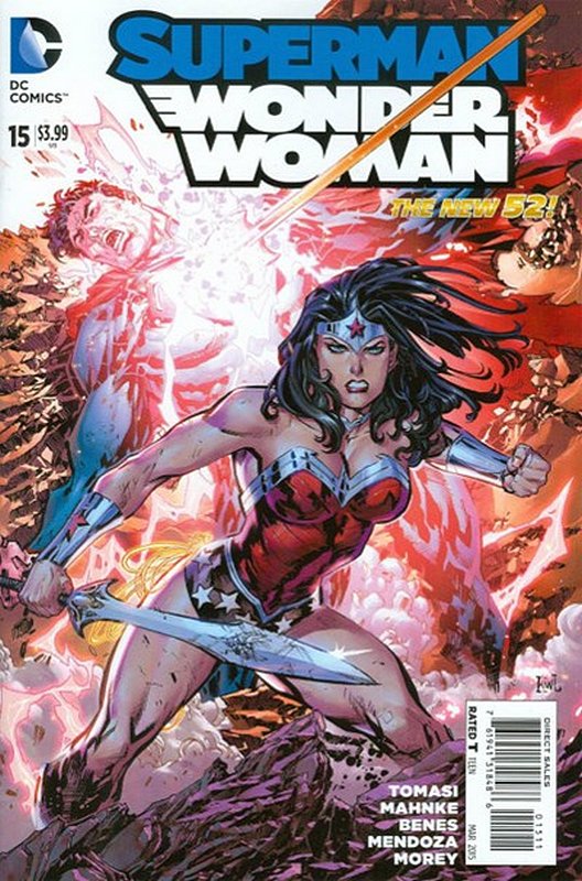 Cover of Superman/Wonder Woman (Vol 1) #15. One of 250,000 Vintage American Comics on sale from Krypton!