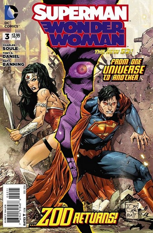 Cover of Superman/Wonder Woman (Vol 1) #3. One of 250,000 Vintage American Comics on sale from Krypton!
