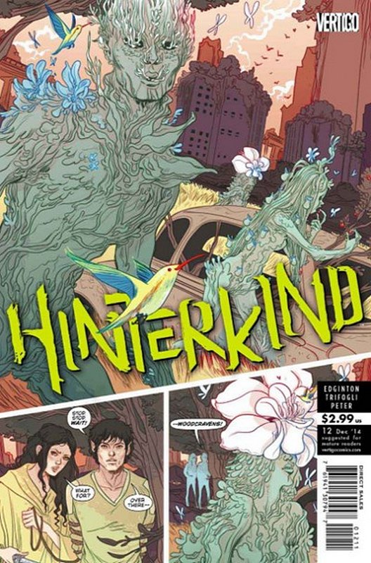 Cover of Hinterkind (Vol 1) #12. One of 250,000 Vintage American Comics on sale from Krypton!
