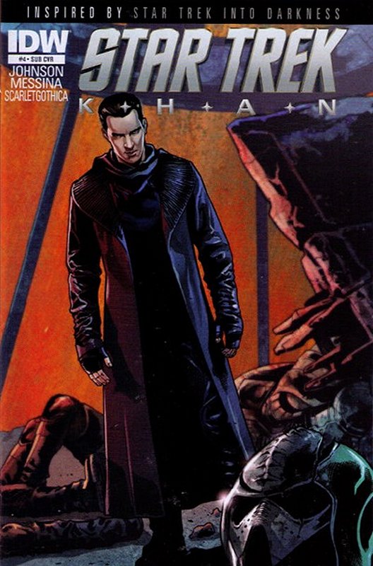 Cover of Star Trek: Khan (2013 Ltd) #4. One of 250,000 Vintage American Comics on sale from Krypton!