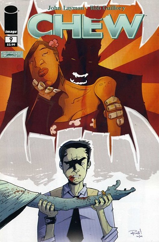 Cover of Chew (Vol 1) #9. One of 250,000 Vintage American Comics on sale from Krypton!