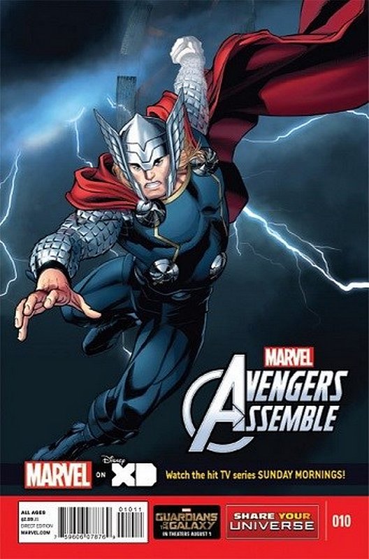 Cover of Avengers Assemble: Marvel Universe (Vol 1) #10. One of 250,000 Vintage American Comics on sale from Krypton!
