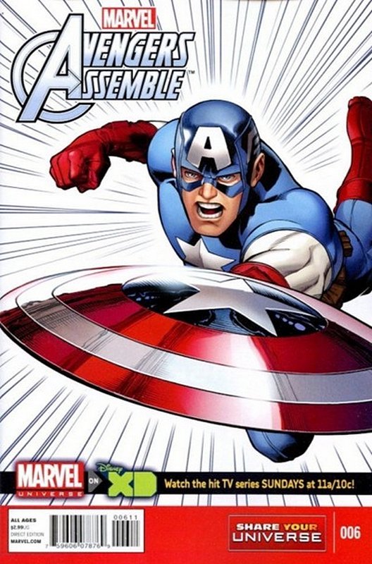 Cover of Avengers Assemble: Marvel Universe (Vol 1) #6. One of 250,000 Vintage American Comics on sale from Krypton!