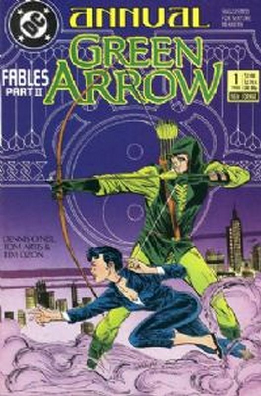 Cover of Green Arrow Annual (Vol 1) #1. One of 250,000 Vintage American Comics on sale from Krypton!