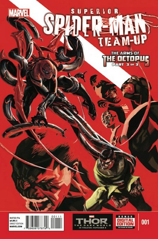 Cover of Superior Spider-Man: Team up Special (2013) #1. One of 250,000 Vintage American Comics on sale from Krypton!