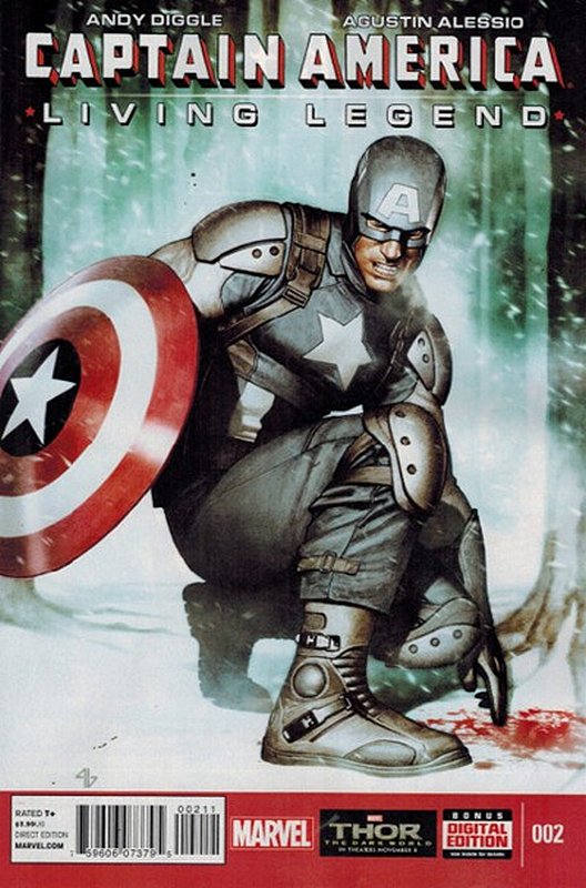 Cover of Captain America: Living Legend (2013 Ltd) #2. One of 250,000 Vintage American Comics on sale from Krypton!
