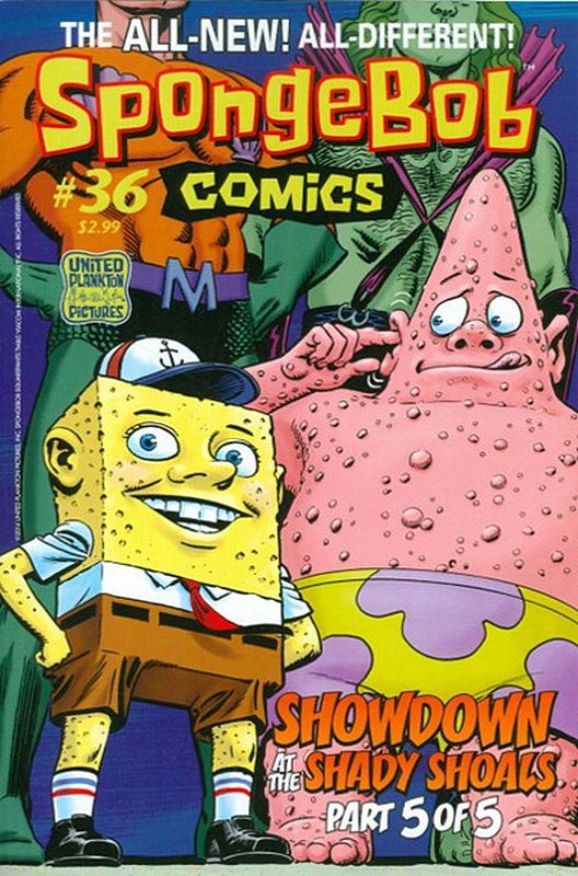 Cover of Spongebob Comics (Vol 1) #36. One of 250,000 Vintage American Comics on sale from Krypton!
