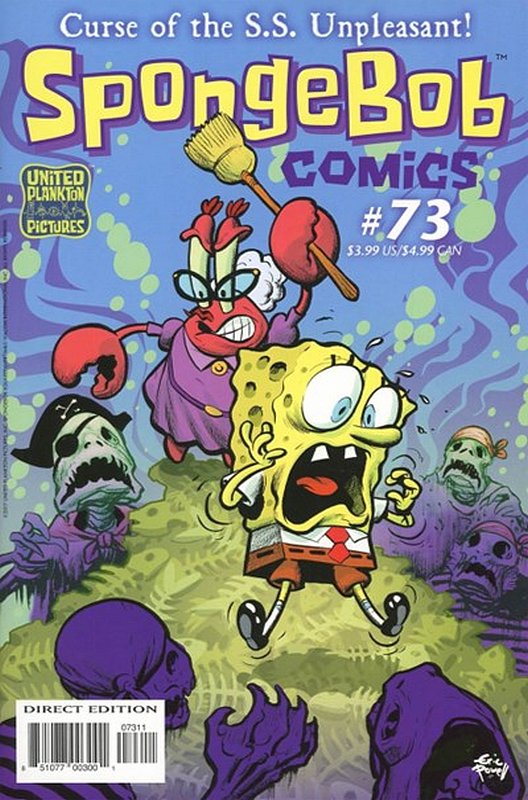 Cover of Spongebob Comics (Vol 1) #73. One of 250,000 Vintage American Comics on sale from Krypton!