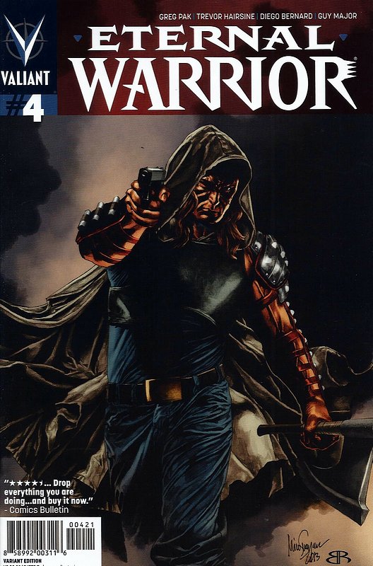 Cover of Eternal Warrior (Vol 2) #4. One of 250,000 Vintage American Comics on sale from Krypton!
