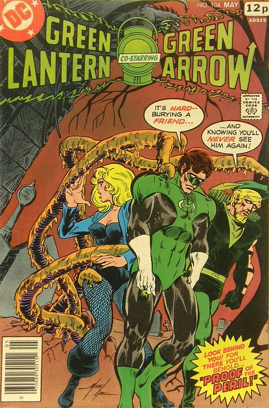 Cover of Green Lantern (Vol 2) #104. One of 250,000 Vintage American Comics on sale from Krypton!